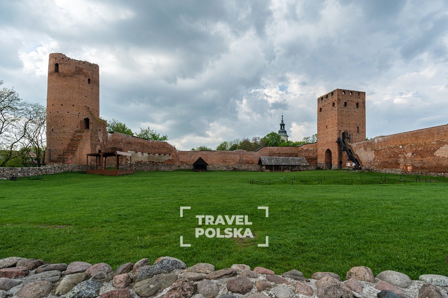Ruiny zamku w Czersku
